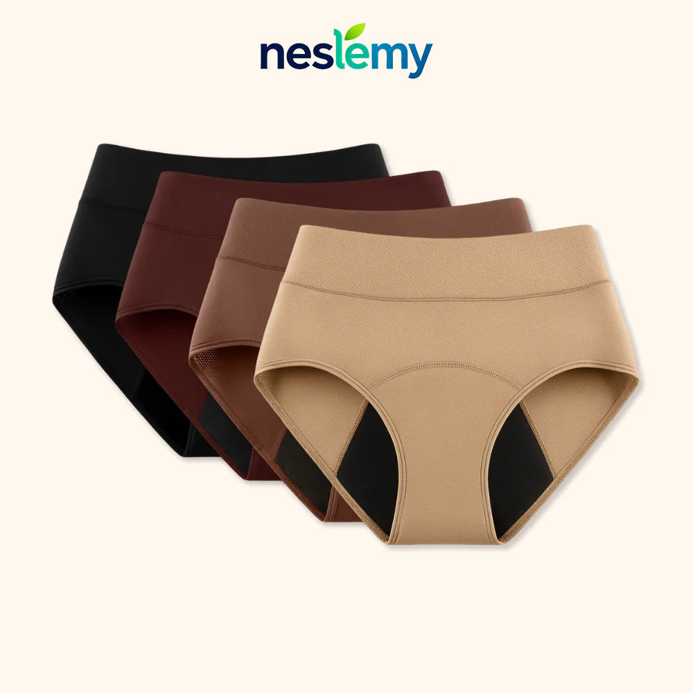 🎁🎁 Thanksgiving Sale 70% OFF Ends Today！|NESLEMY™  100% Leak-Proof Underwear 4-pack