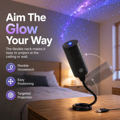 NEXT-GEN SMART PROJECTION HD Smart Dynamic 5DHolographic Niaht Liaht Proiector
